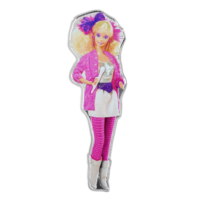 A picture of a Pièce de 1 oz Barbie & The Rockers (2024)